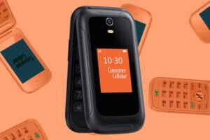 P 1 Consumer Cellular Flip Phone